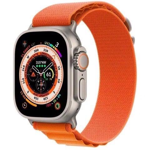 Apple Watch Ultra 49mm l Khung titan, dây Alpine Loop- Nhập khẩu