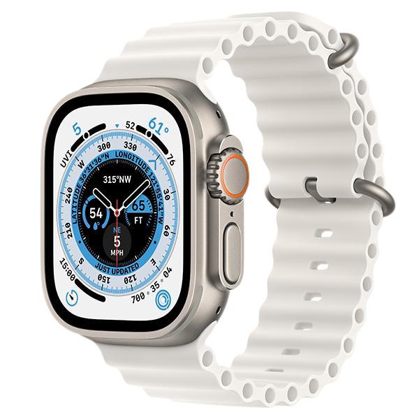 Apple Watch Ultra 49mm l Khung titan, dây Ocean Band- Chính Hãng