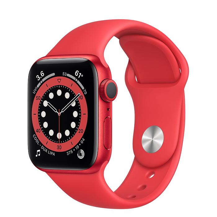 Apple Watch Series 6 (PRODUCT)RED Aluminum Case with Sport Band (GPS)