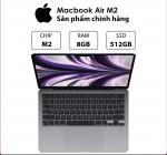Macbook Air M2 8GB/512GB Chính hãng